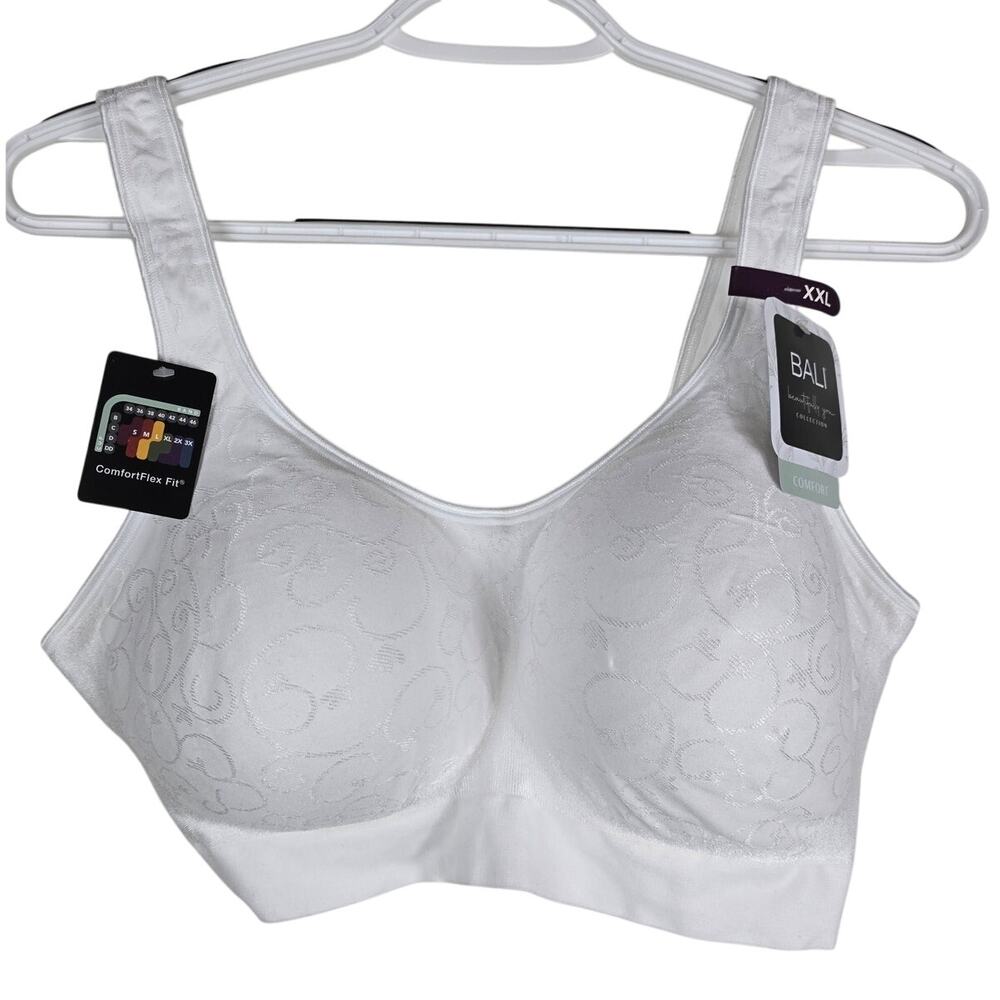 Bali Beautiful You Collection No Underwire Support Comfort 2XL NWT